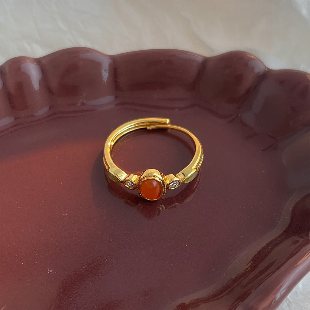 A廠 日韓款復古宮廷風開口 銅鍍18K金戒指 批發 折扣@洽客服 25.12.W2「5484-5485」