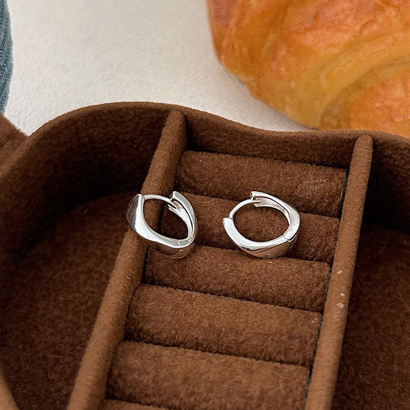 C3廠 韓版重工極簡幾何S925純銀耳環 批發 折扣@洽客服 25/11.W4「ES178」