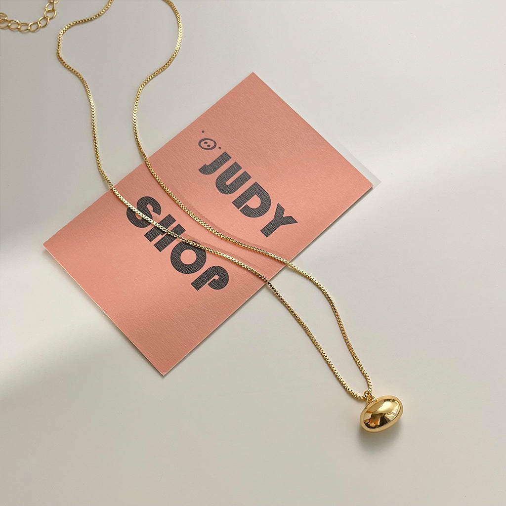 A廠 日韓款 金色豆豆銅鍍14k項鍊 批發 折扣@洽客服 25.10.W5「2728」