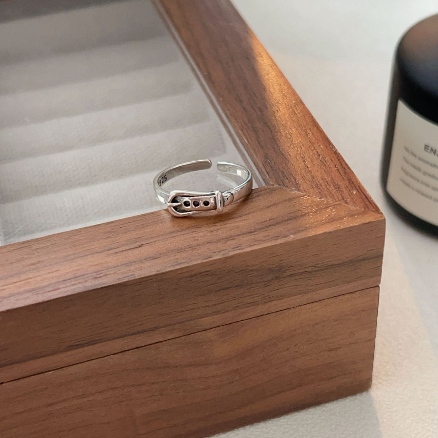 C3廠 韓國韓版S925純銀｜皮帶戒指 批發 折扣@洽客服 26.02.W3「hjz297」