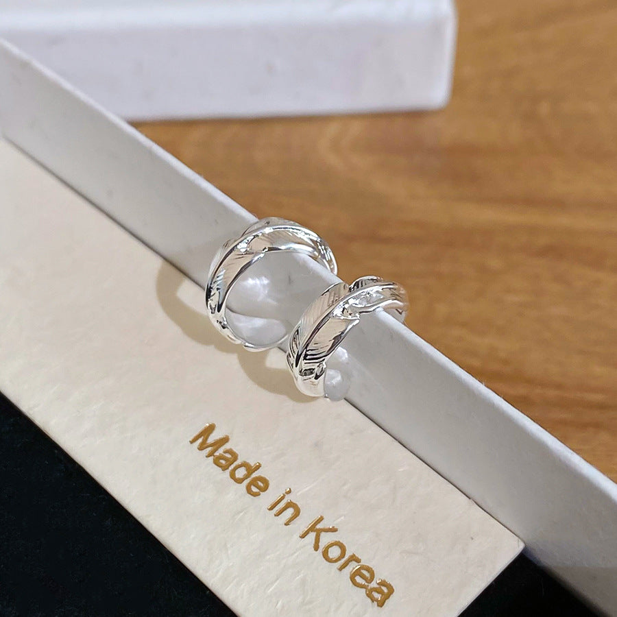 A2廠 韓國韓版時尚羽毛銀針耳環 批發 折扣@洽客服 26.03.W1「HE30825」