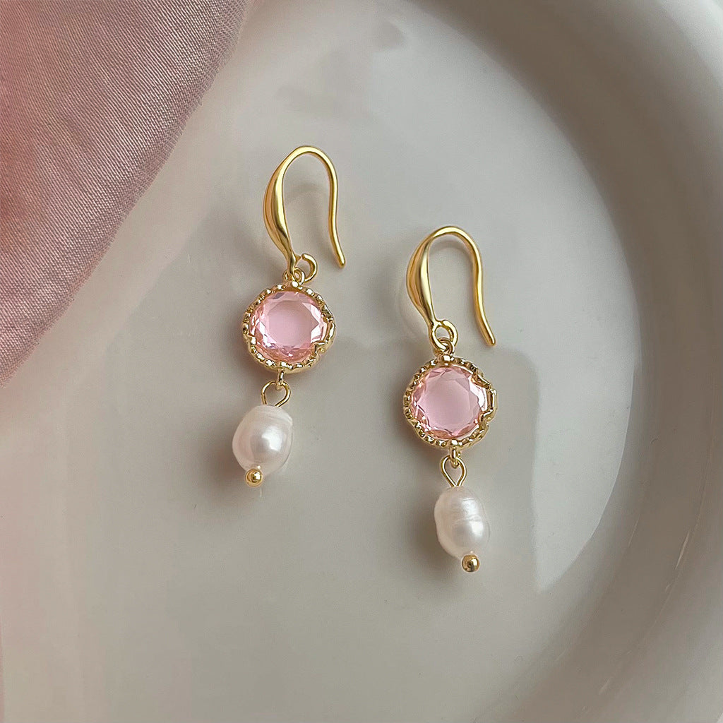 A廠 日韓款 甜美淡水珍珠銀針耳環 批發 折扣@洽客服 25.11.W2「6802」