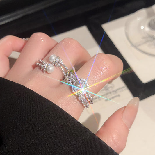 A2廠 韓國韓版珍珠橢圓形開口戒指 批發 折扣@洽客服 25.12.W3「WR553 WR554」