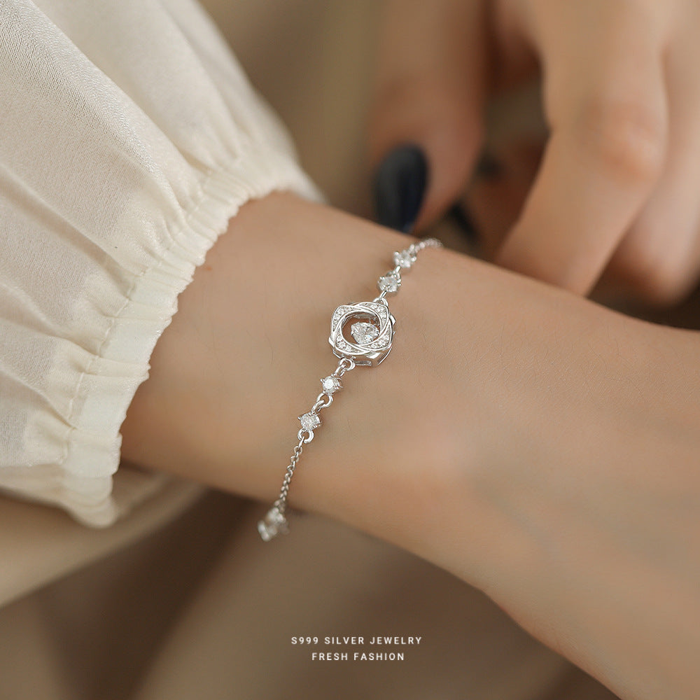 C廠 韓國韓版莫比烏斯靈動愛心S999純銀手鍊 批發 折扣@洽客服 25.11.W1「L1165-999」