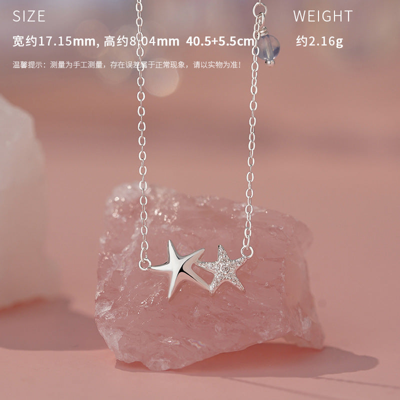 C廠 韓系海星之韻系列S999足銀耳環 &項鍊  批發 折扣@洽客服 25.06.W3「YC6668E_1，YC0395N_1，YC6775E_1」