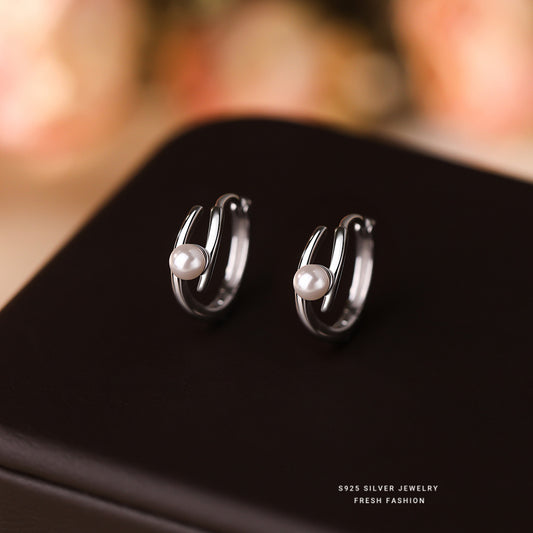 C廠 韓國韓版輕奢珍珠S925純銀耳環 批發 折扣@洽客服 25.11.26「E5808」