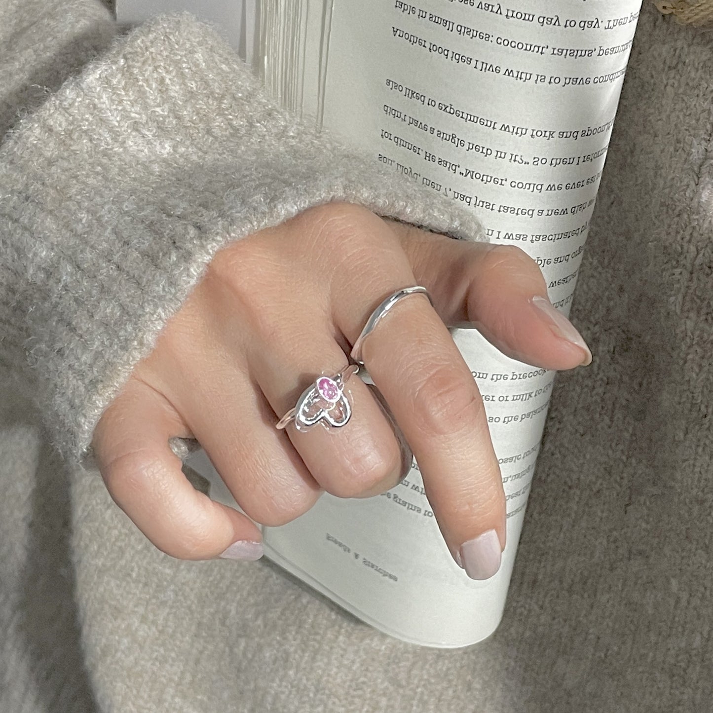 C2廠 韓國韓版飾品穿搭素圈S925純銀戒指 批發 折扣@洽客服 26.01.W1「XSR1165」