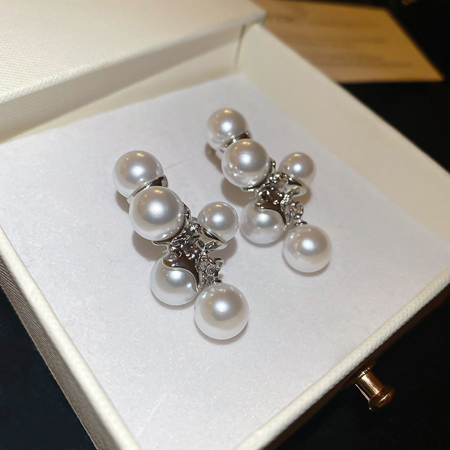 A2廠 韓國韓版珍珠吊墜銀針耳環 批發 折扣@洽客服 25.11.W1「HE28992」