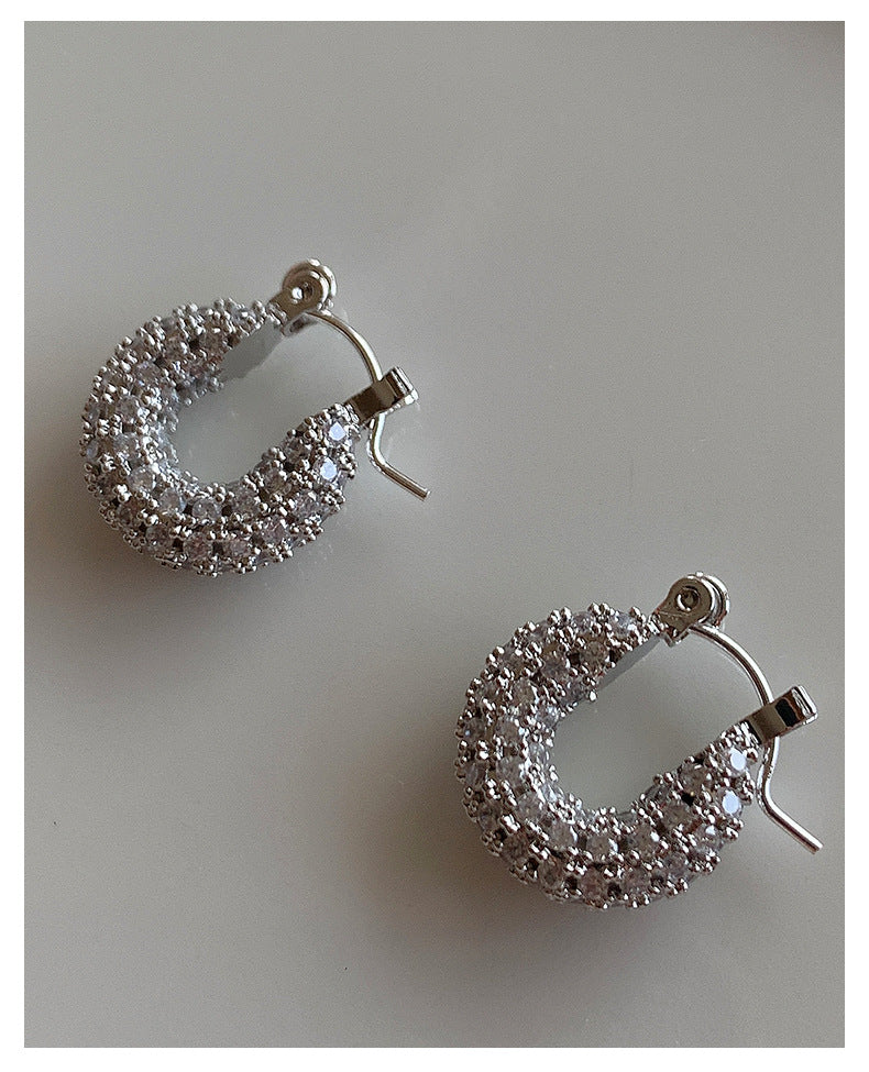 A2廠 韓國韓版輕奢高級感鋯石U型耳環  批發 折扣@洽客服 26.01.W1「HE29822」