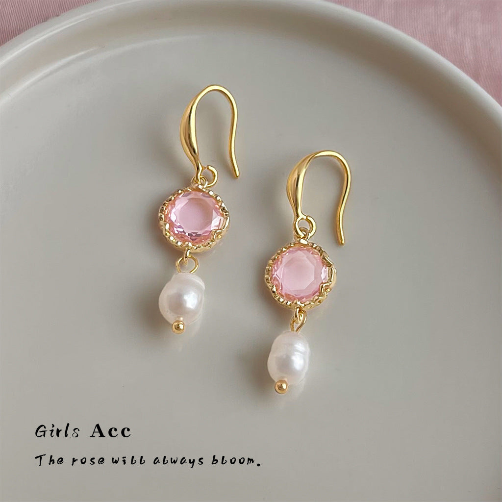 A廠 日韓款 甜美淡水珍珠銀針耳環 批發 折扣@洽客服 25.11.W2「6802」