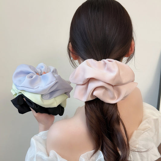 D廠 溫柔布料大腸髮圈批發 折扣@洽客服 26.06.W3「FQ-1051」