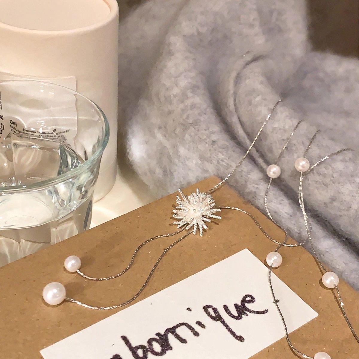 A2廠 韓國韓版煙火珍珠項鍊 批發 折扣@洽客服 25.12.W4「HN10892」