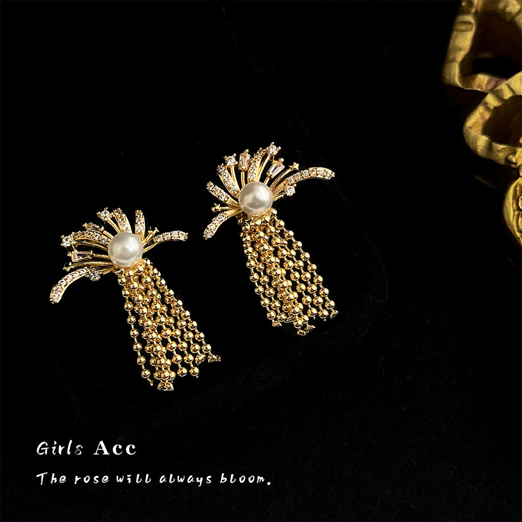 A廠 韓系款 煙火浪漫~爆閃煙火鋯石銀針耳環 批發 折扣@洽客服 26.03.W1「7136」