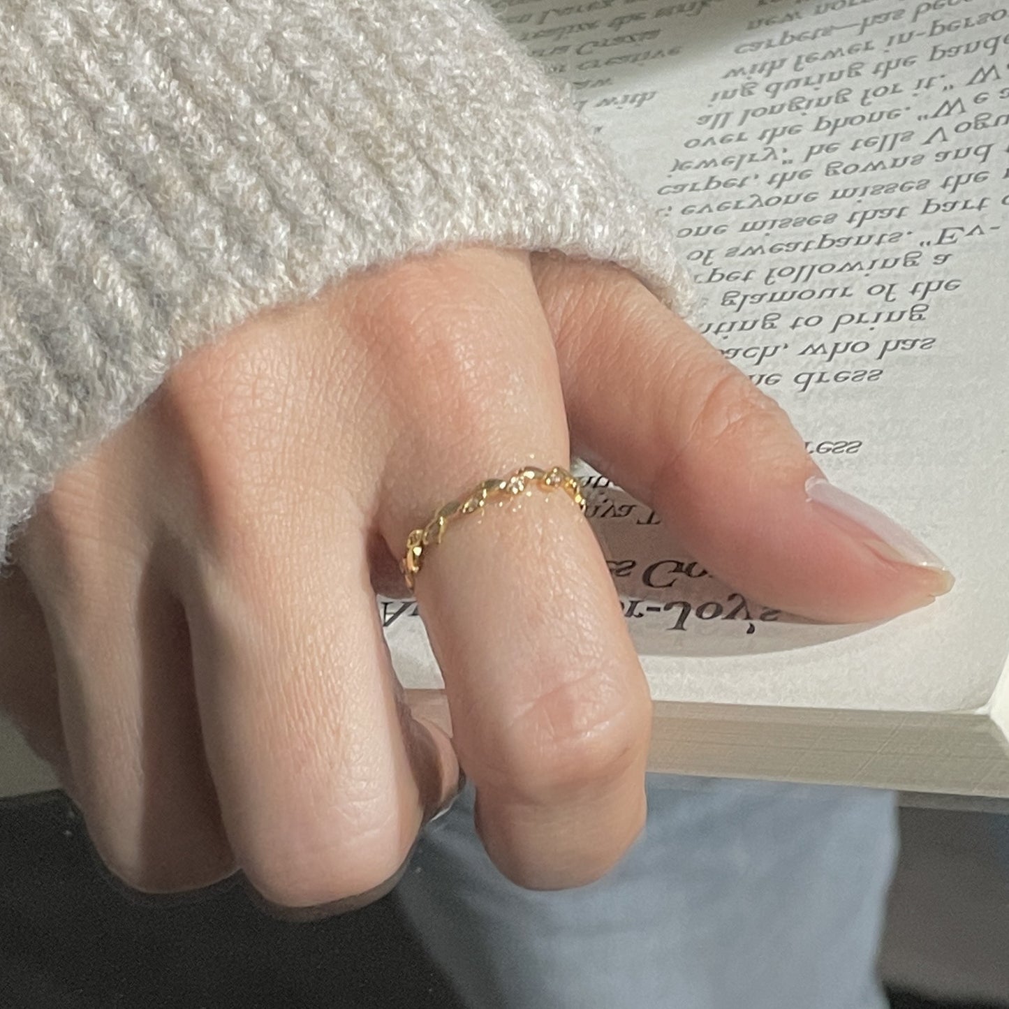 C2廠 韓國韓版橄欖枝樹葉S925純銀戒指 批發 折扣@洽客服 26.01.W1「XSR1050」