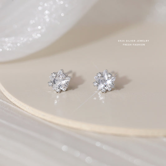 C廠 韓國韓版輕奢星星S925純銀耳環 批發 折扣@洽客服 25.11.W1「E5724」