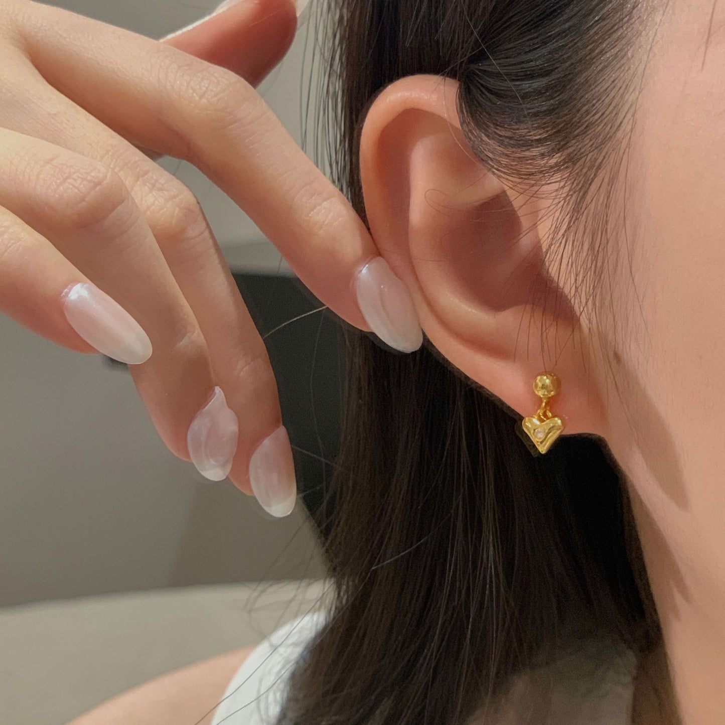 C2廠 韓國韓版愛心原子S925純銀耳環 批發 折扣@洽客服 25.11.W3「SE2491」