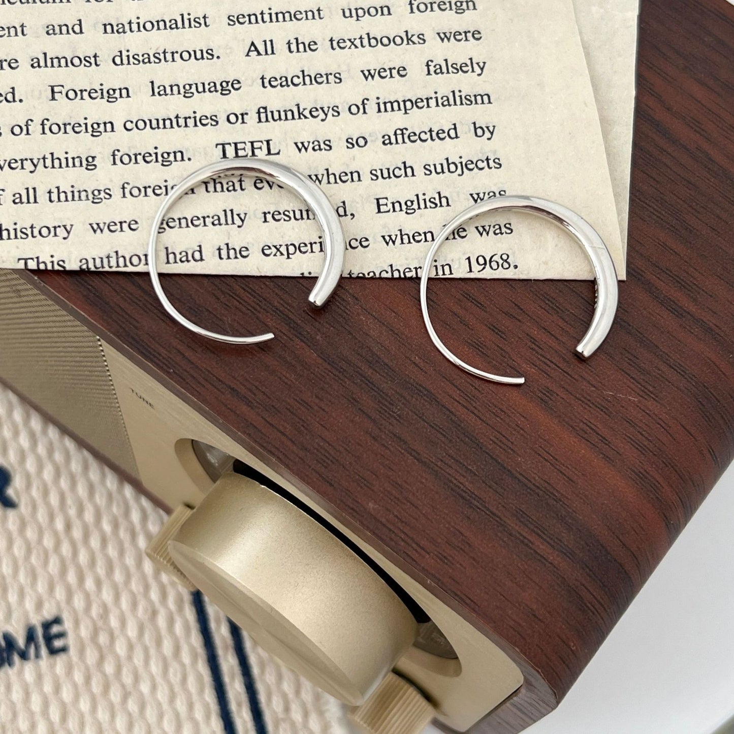 C3廠 韓國韓版實心半圓圓S925純銀耳環 批發 折扣@洽客服 25.10.W5「es037」