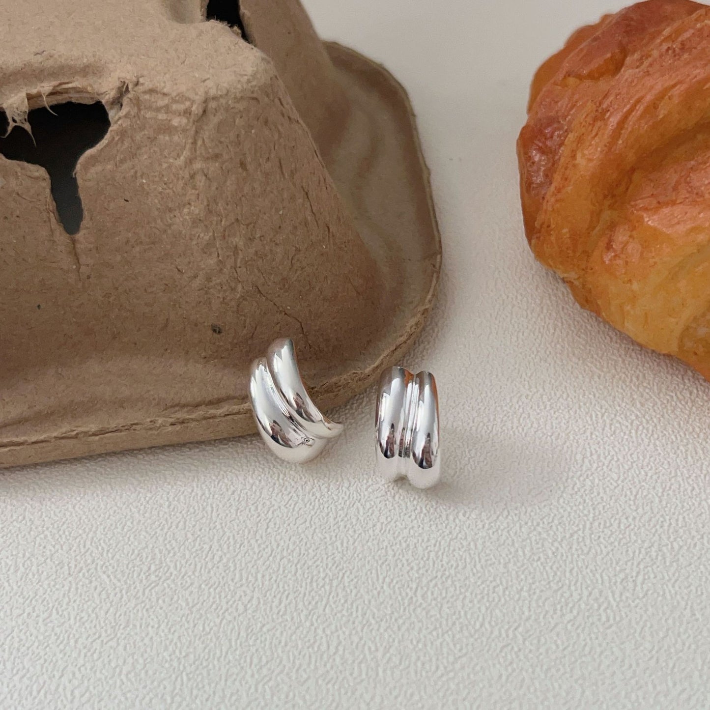 C3廠 韓國韓版幾何S925純銀耳環 批發 折扣@洽客服 25.12.W2「hes099-1」