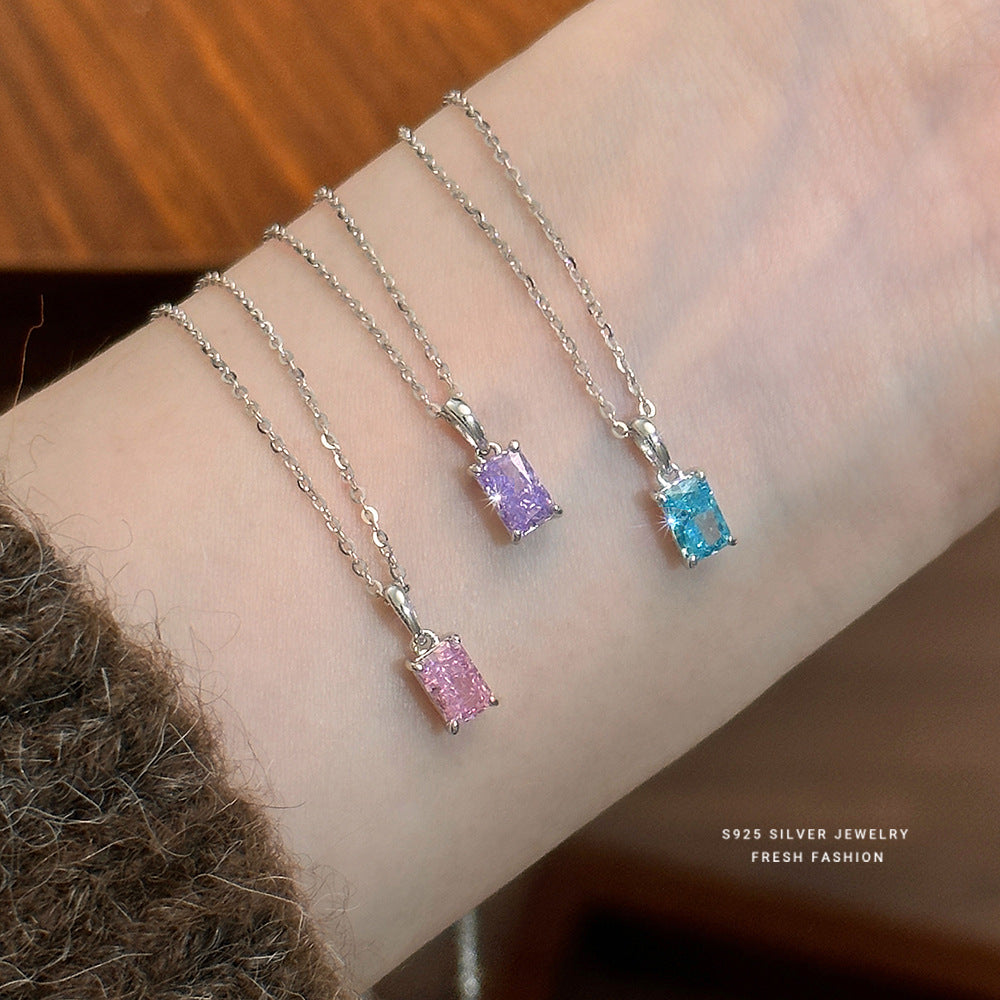 C廠 S925純銀｜小方糖項鍊 批發 折扣@洽客服 25.01.W4「A4870」