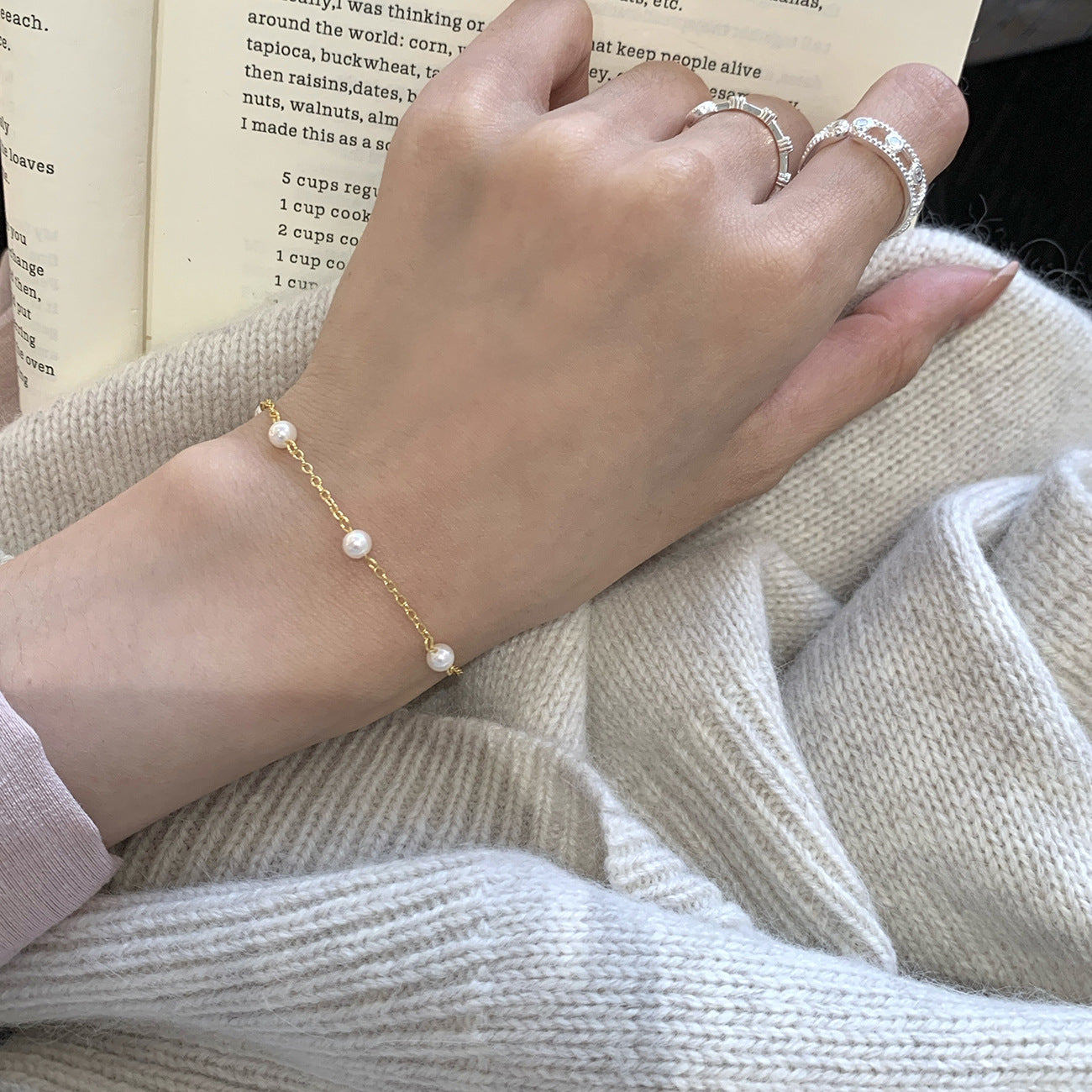 C廠 韓國韓版輕奢圓珠S925純銀手鍊 批發 折扣@洽客服 26.03.W1「L781」