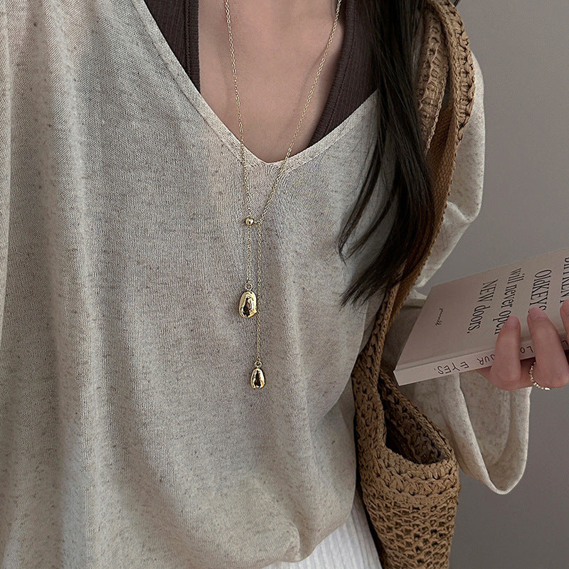 A2廠 韓國韓版極簡風金屬電鍍18k真金項鍊 批發 折扣@洽客服 25.11.W2「HN10472」