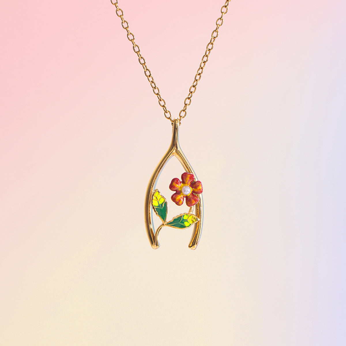 B廠 歐美款 鋯石四葉草 鈦鋼鍍18K金項鍊 批發 折扣@洽客服 25.10.W5「JDN0308026 JDN0308027」