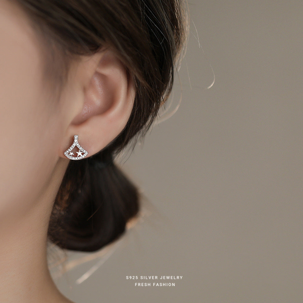 C廠 韓國韓版杏運之星S925純銀耳環 批發 折扣@洽客服 25.12.W1「E5815」