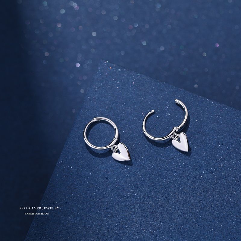 C廠 韓國韓版愛心925純銀耳環批發 折扣@洽客服 26.03.W2「E2328」