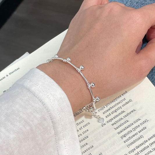 C2廠 韓系限量款圓珠S925純銀手鍊批發 折扣@洽客服 26.03.W3「XSB4103」