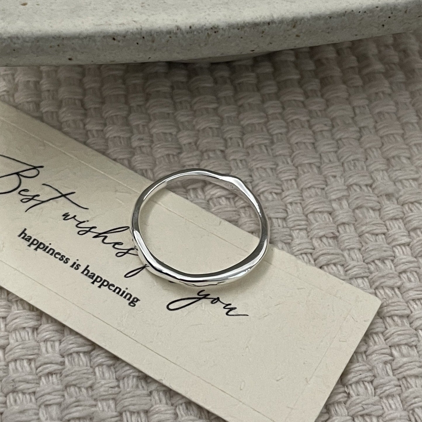 C2廠 韓國韓版飾品穿搭素圈S925純銀戒指 批發 折扣@洽客服 26.01.W1「XSR1165」