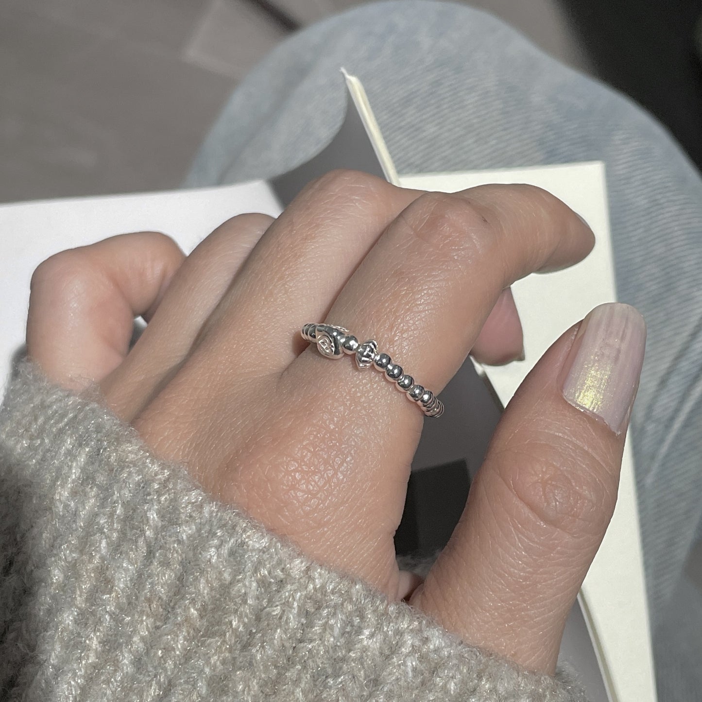 C2廠 韓國韓版甜酷疊戴S925純銀戒指 批發 折扣@洽客服 26.01.W1「XSR1300，XSR1131，XSR1115，XSR1270」