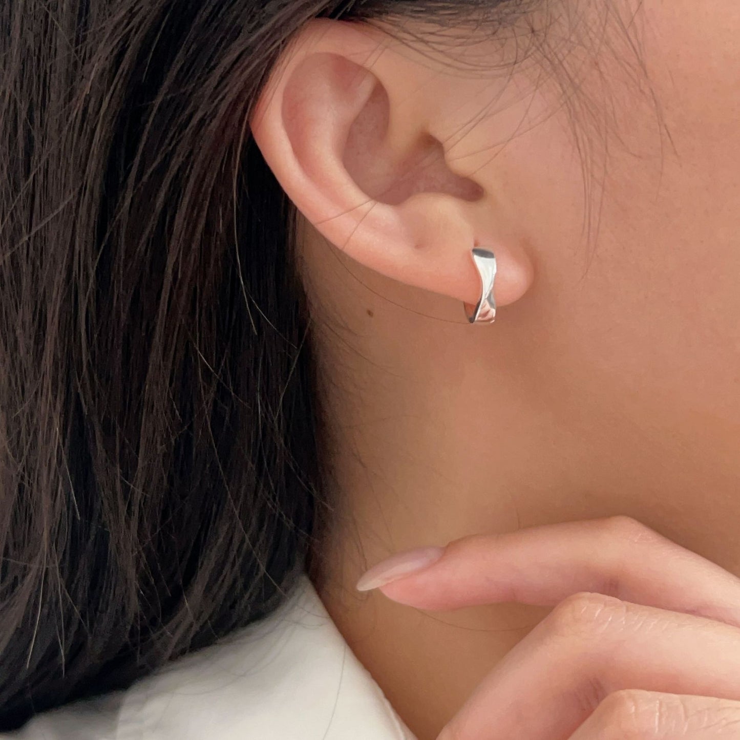 C3廠 韓版重工極簡幾何S925純銀耳環 批發 折扣@洽客服 25/11.W4「ES178」