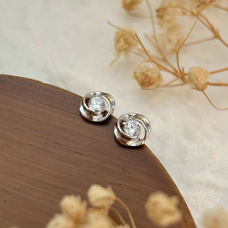 C3廠 韓國韓版旋轉愛S999足銀耳環批發 折扣@洽客服 25.03.W2「SES001」