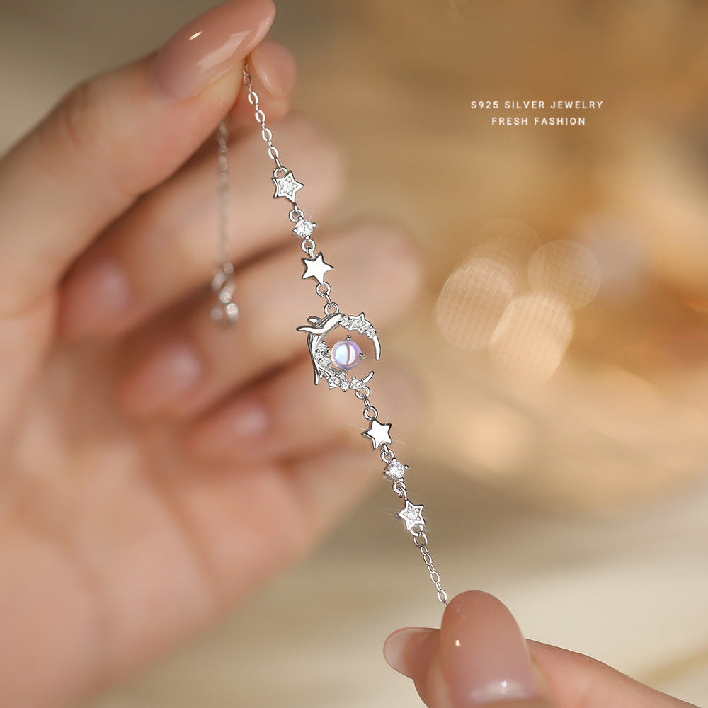 C廠 韓國韓版星海夢鯨S925純銀手鍊 批發 折扣@洽客服 25.12.W1「L1216」