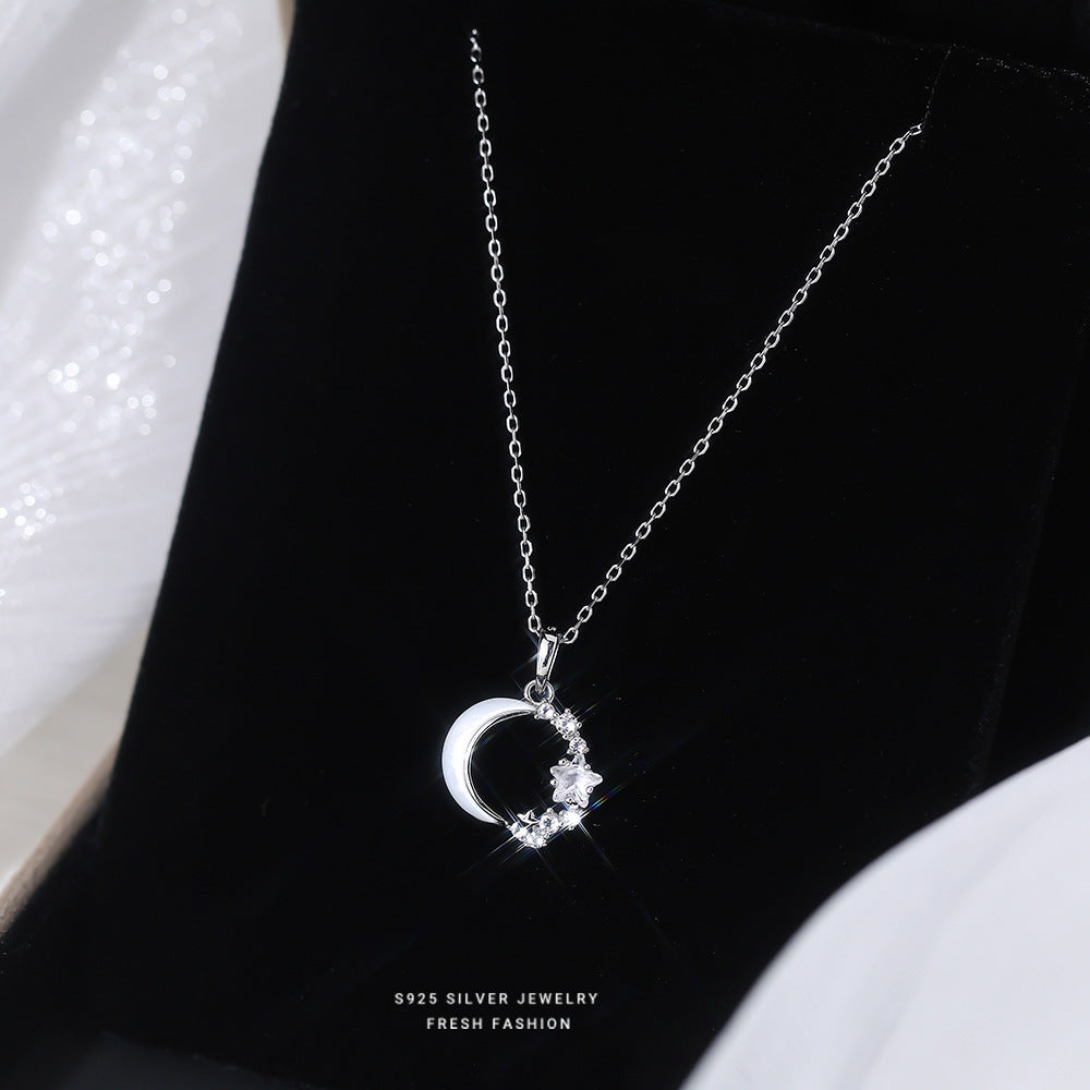 C廠 韓國韓版眾星捧月S925銀項鍊 批發 折扣@洽客服 24.11.W2「A4522」