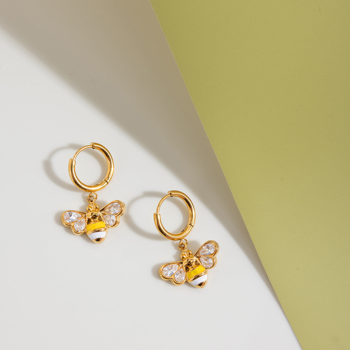 B廠 歐美款JAMIE 鈦鋼鍍18K金耳環 &項鍊 批發 折扣@洽客服 25.12.W3「JDE0209030」