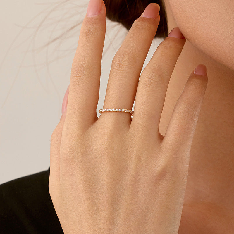 C廠 韓系滿鑽穿搭S925純銀戒指批發 折扣@洽客服 26.07.W3「RS3700」