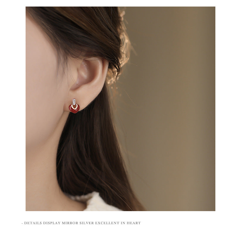 C廠 S925純銀｜眷愛心型耳環 批發 折扣@洽客服 25.01.W4「E6131」
