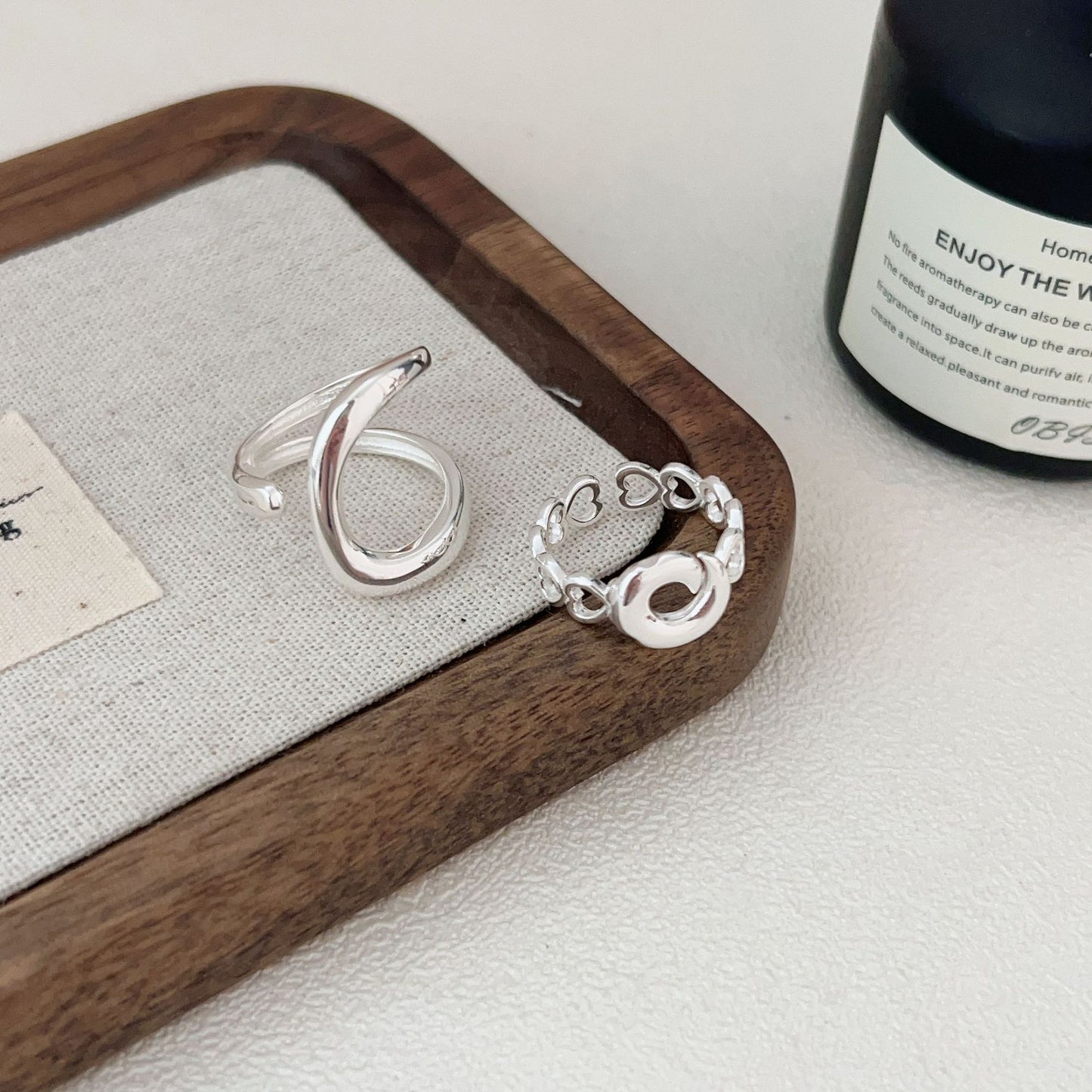 C3廠 韓國韓版愛心不規則S925純銀戒指 批發 折扣@洽客服 25.12.W2「HJZ153，HJZ158」