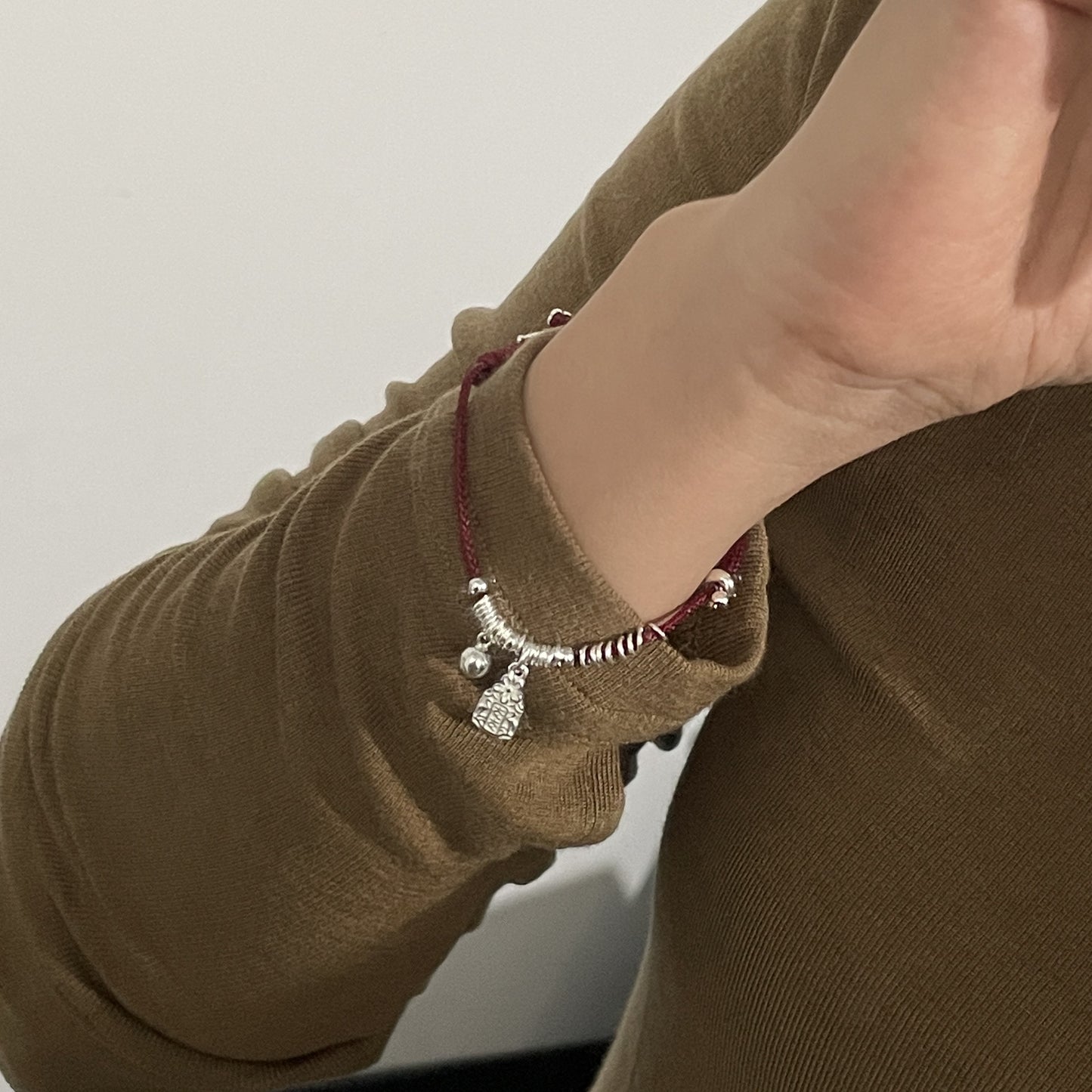 C2廠 韓國韓版歲歲平安如意編織S925純銀手繩 批發 折扣@洽客服 26.01.W1「XSB4061」