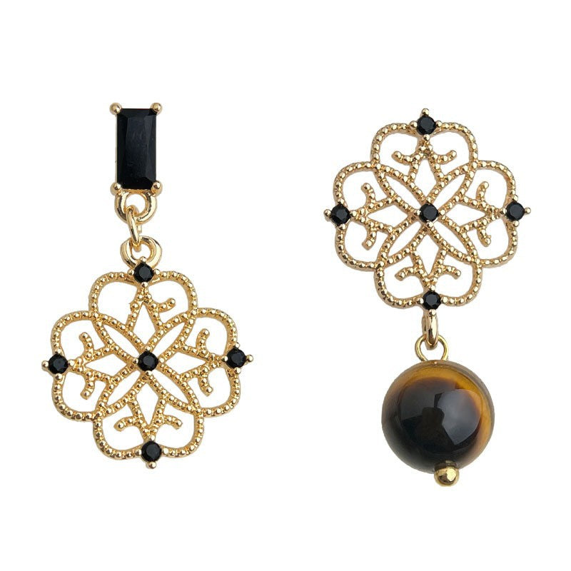 A廠 日韓款鏤空蕾絲鋯石耳環 批發 折扣@洽客服 26.01.W1「6952」