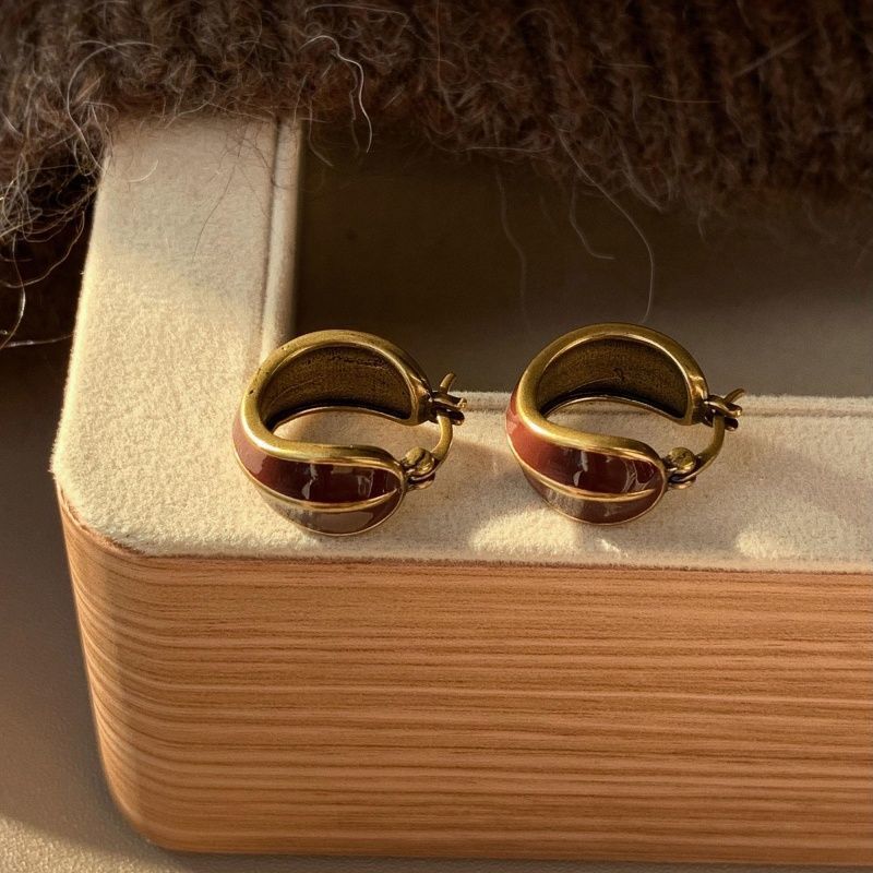 A2廠 韓國韓版簡約滴油漸層耳環  批發 折扣@洽客服 26.01.W1「WE5515」