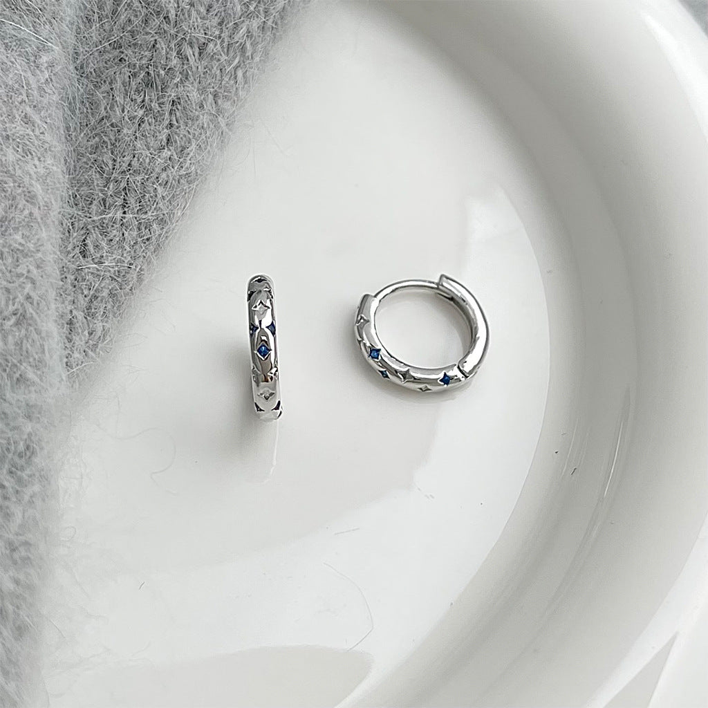 A廠 日韓款設計感星星鋯石耳環 批發 折扣@洽客服 26.01.W1「6946」