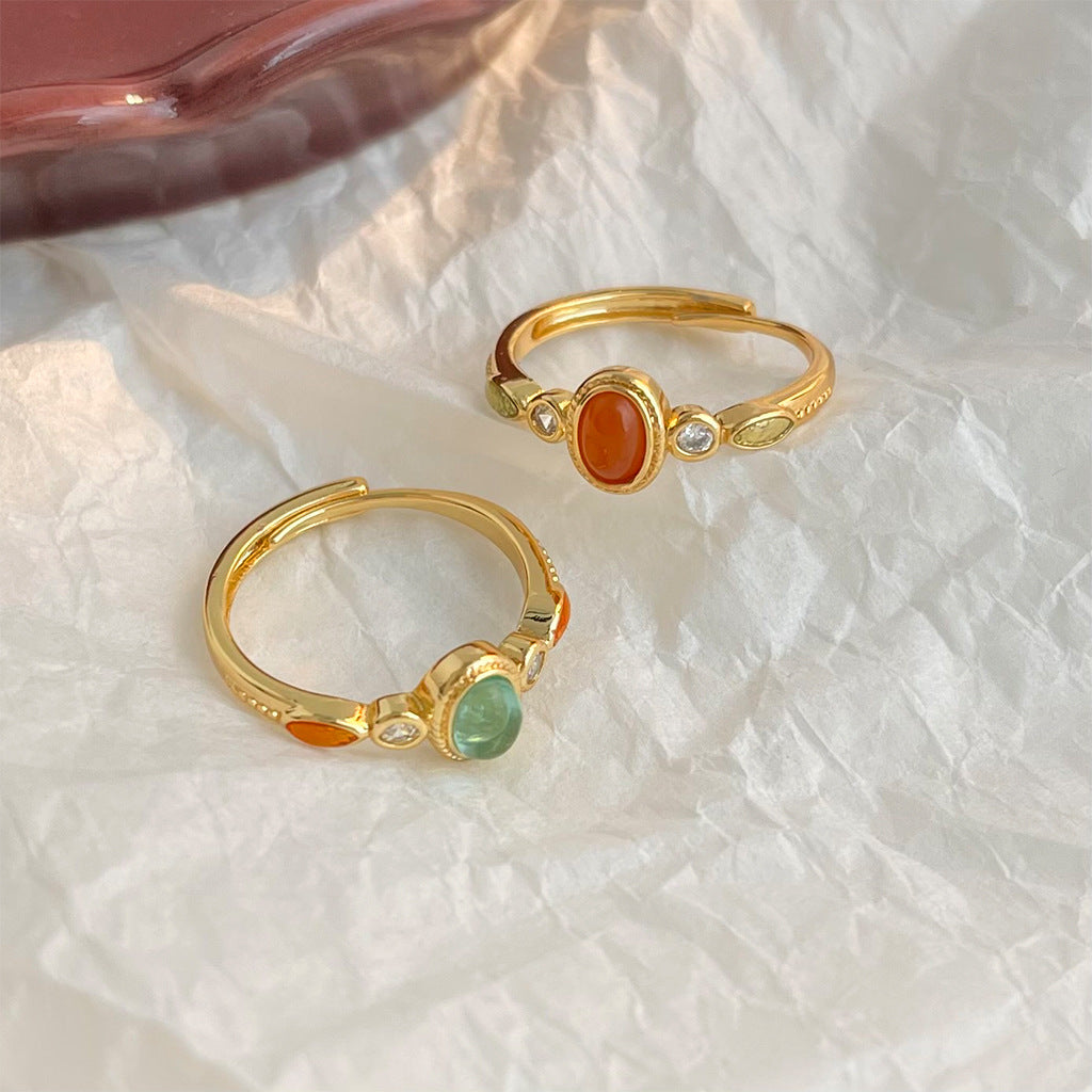 A廠 日韓款復古宮廷風開口 銅鍍18K金戒指 批發 折扣@洽客服 25.12.W2「5484-5485」