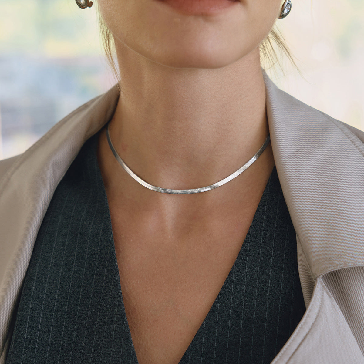 B廠 歐美款 飾品穿搭鈦鋼鍍18K金項鍊 批發 折扣@洽客服 26.03.W1「JDN0312226-S」