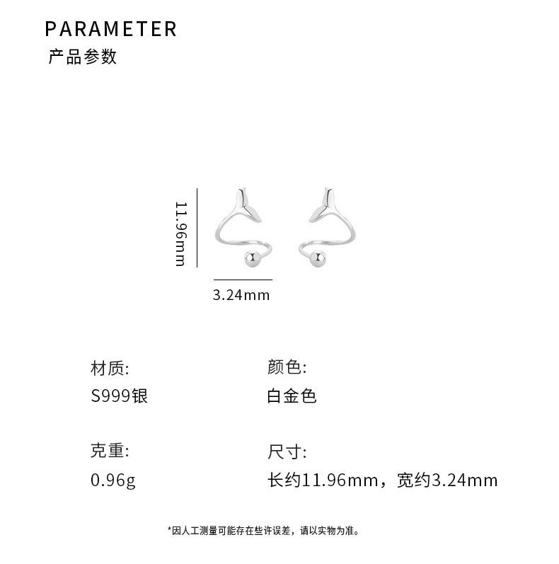 C廠 韓版魚尾螺旋S999足銀耳環「YC10387E」24.10.W4 批發折扣@洽客服