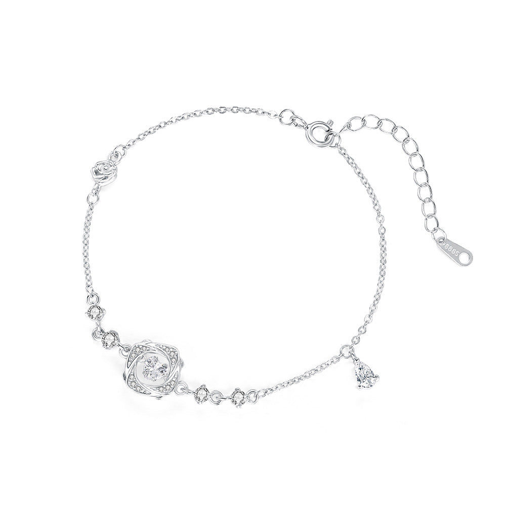 C廠 韓國韓版莫比烏斯靈動愛心S999純銀手鍊 批發 折扣@洽客服 25.11.W1「L1165-999」