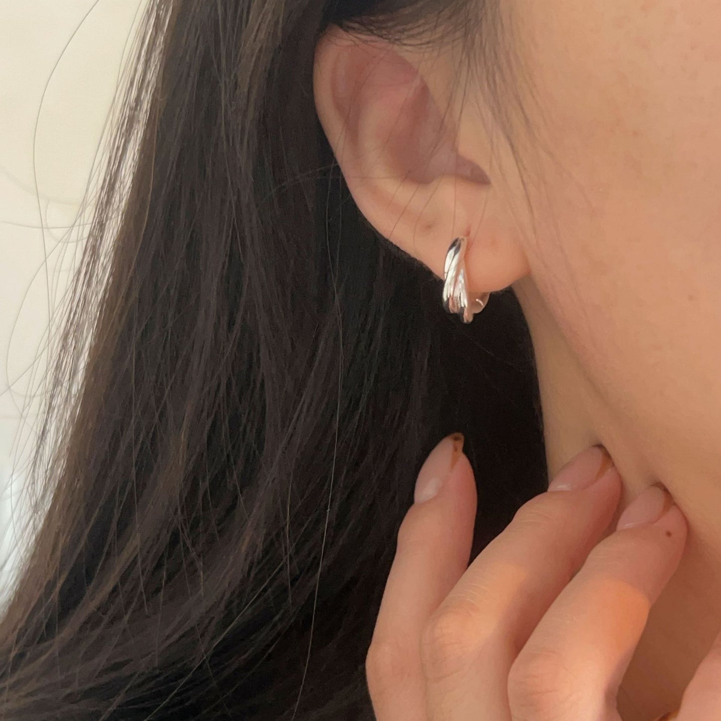 C3廠 韓版重工極簡幾何S925純銀耳環 批發 折扣@洽客服 25/11.W4「es189」