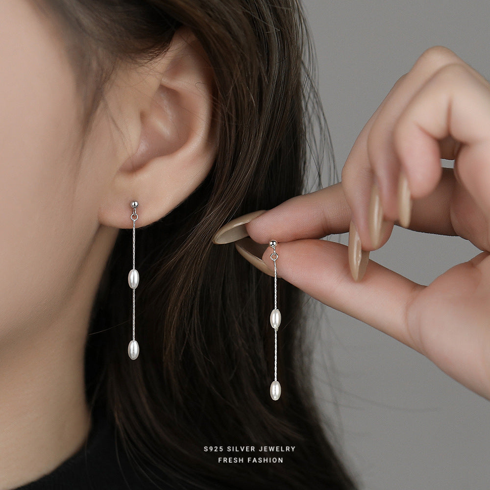 C廠 韓國韓版珍珠S925銀耳環 批發 折扣@洽客服 25.12.W3「E5887」