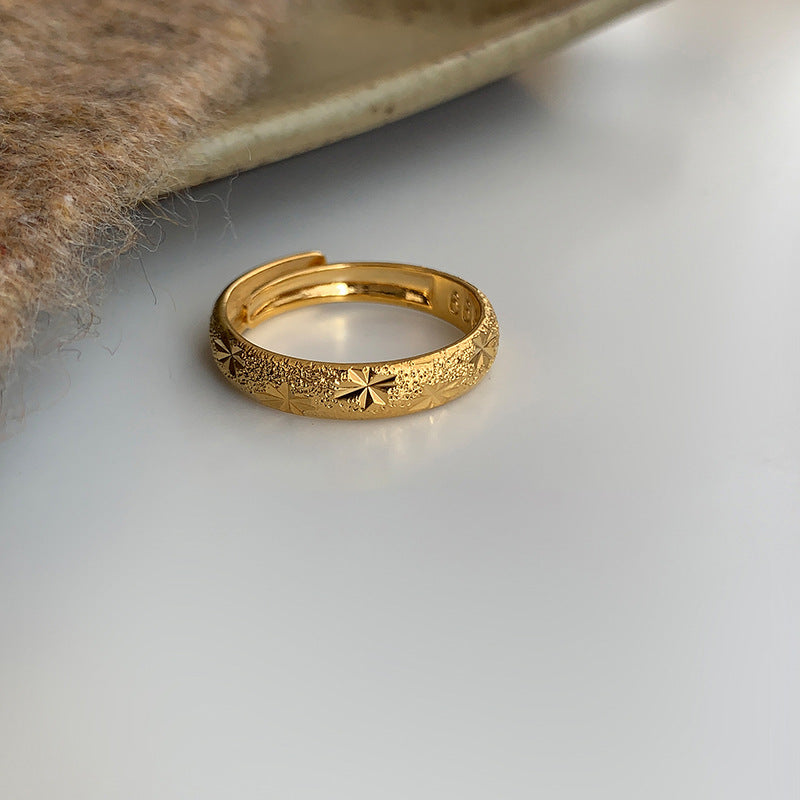 A2廠 韓國韓版鋯石花朵電鍍24K真金戒指 批發 折扣@洽客服 25.12.W2「WR519 WR521」